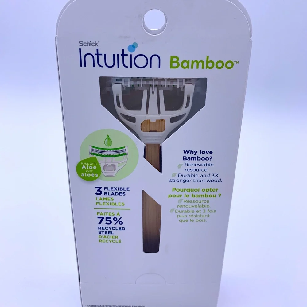 Schick Intuition Bamboo Razor - Picture 2 of 4